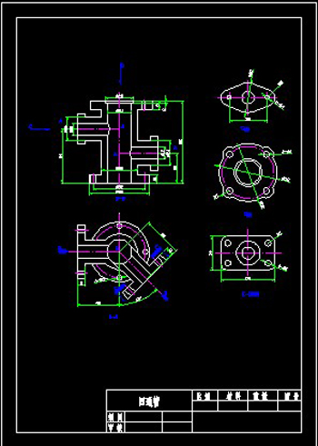 Four-pass shell welding CAD drawings-2