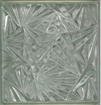 Transparent ice texture glass tiles texture