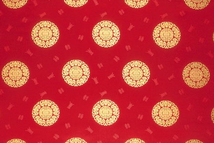 Chinese Traditional Pattern Fabric Texture Map