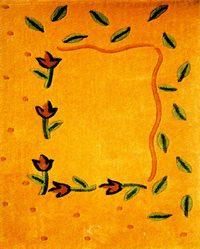 Pastoral flowery cloth marks(5)
